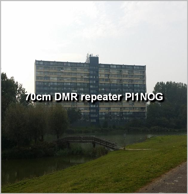70cm DMR repeater PI1NOG
